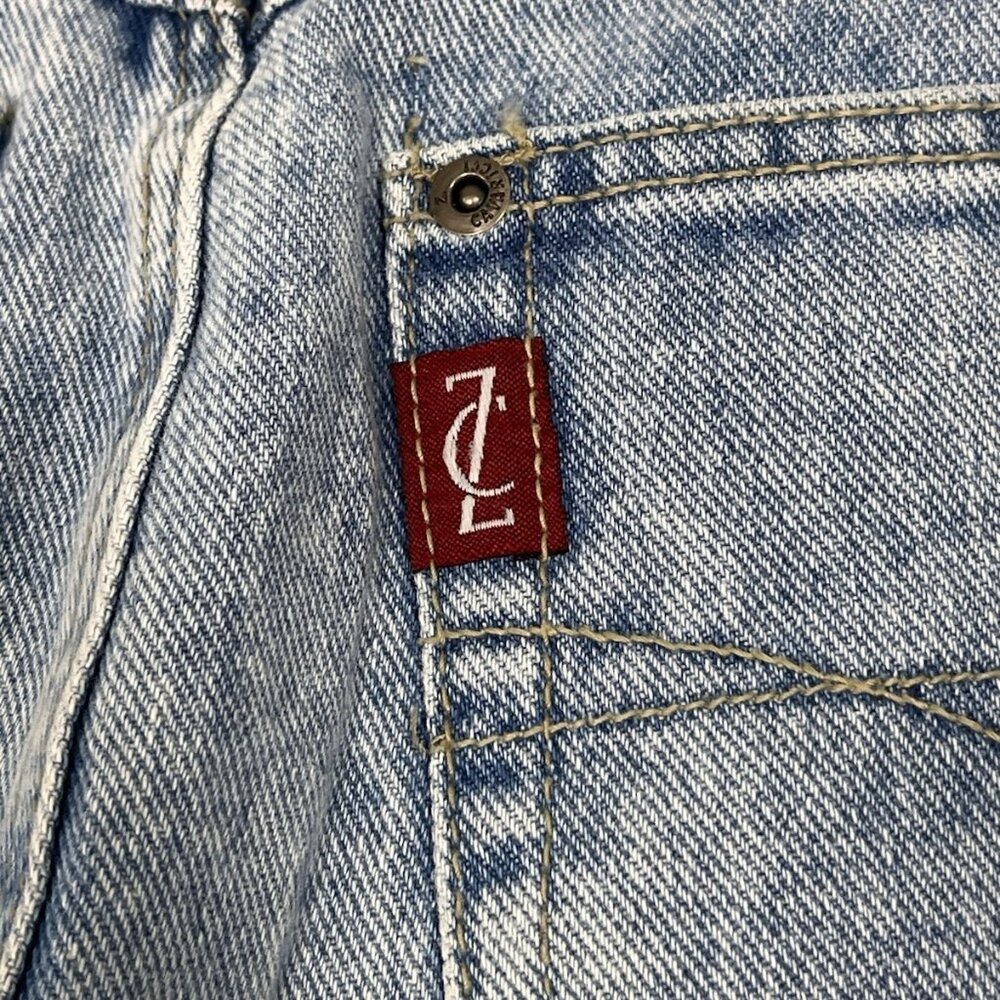 Vintage Z Cavaricci Denim Skirt NWT Womens 24 Made USA 90s Deadstock - Picture 11 of 15